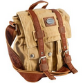 Corbin Small Canvas Messenger Bag